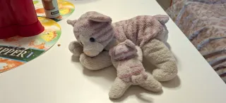 Peluche gatto tigrato