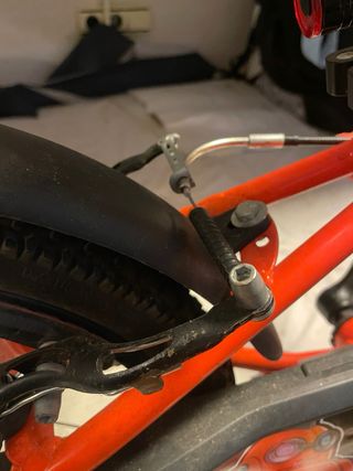 Bicicleta infantil Btwin naranja