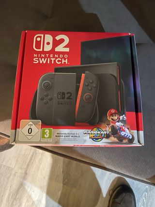 Nintendo Switch 2 sin abrir + Mario Kart