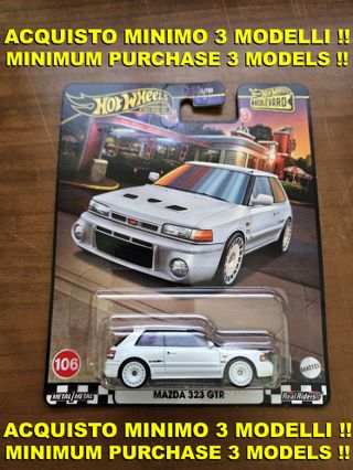 Hot Wheels Mazda 323 GTR Premium Boulevard