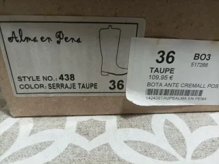 Botas altas Alma en Pena