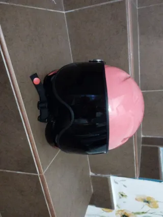 Casco esquí niña OSBE/GPA OSKI 3 rosa