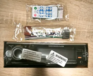 Radio cotxe Bluetooth USB carga rapida.