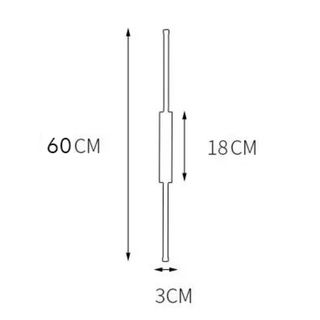 Aplique de pared LED moderno