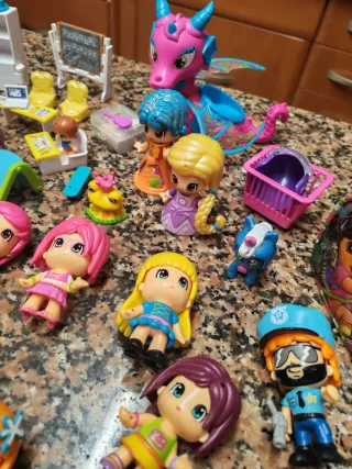 Pin y Pon lote juguetes y pets