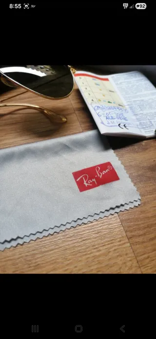 Gafas de Sol Ray-Ban Aviator Marrón/Dorado