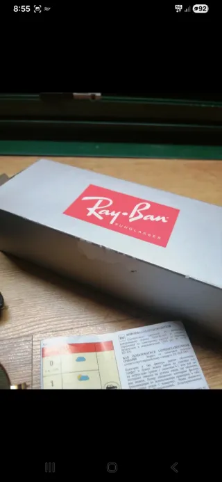 Gafas de Sol Ray-Ban Aviator Marrón/Dorado