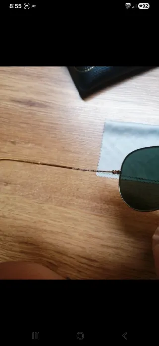 Gafas de Sol Ray-Ban Aviator Marrón/Dorado