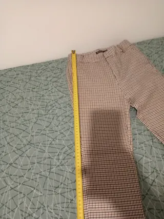 Pantalones de cuadros mujer talla 34