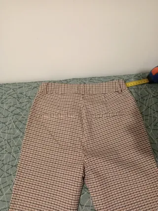 Pantalones de cuadros mujer talla 34