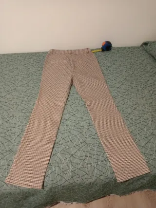 Pantalones de cuadros mujer talla 34