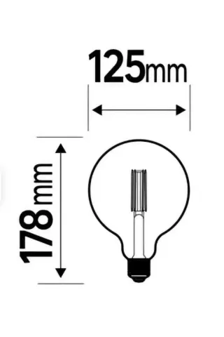 5 lampadine LED Lexman E27 1521lm
