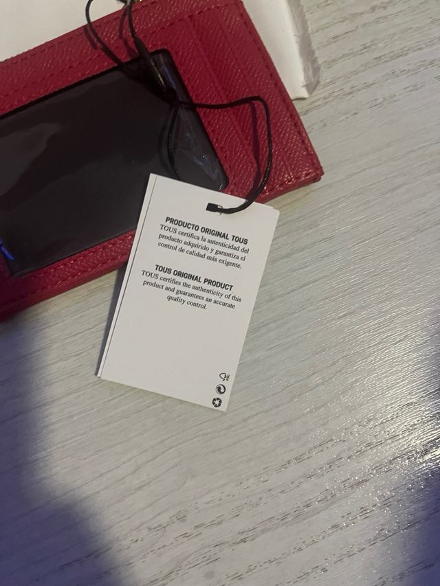 Tarjetero Tous Rojo Nuevo