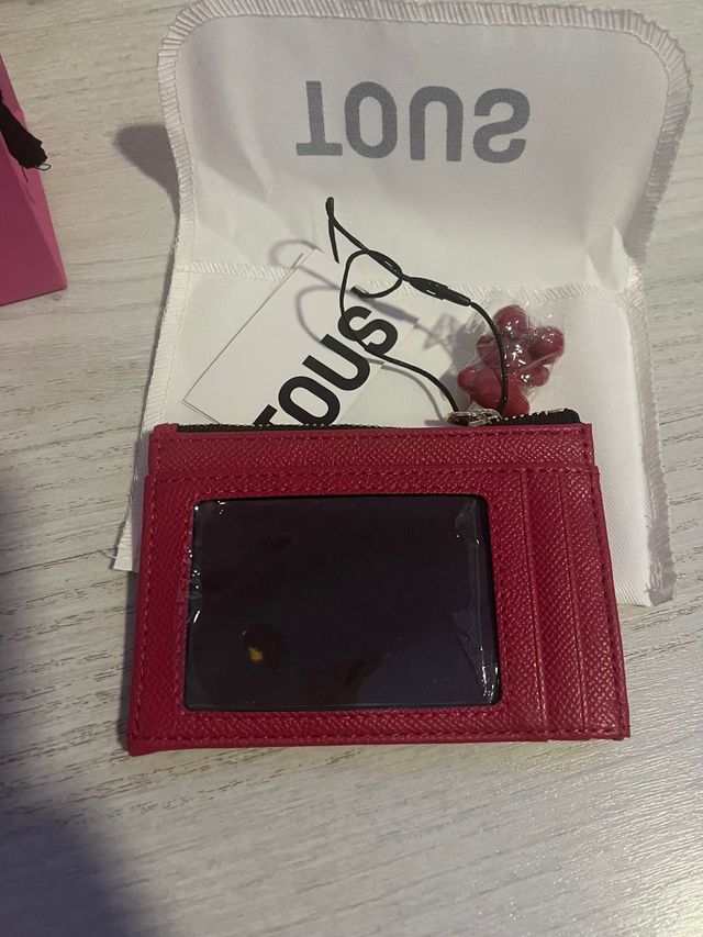 Tarjetero Tous Rojo Nuevo