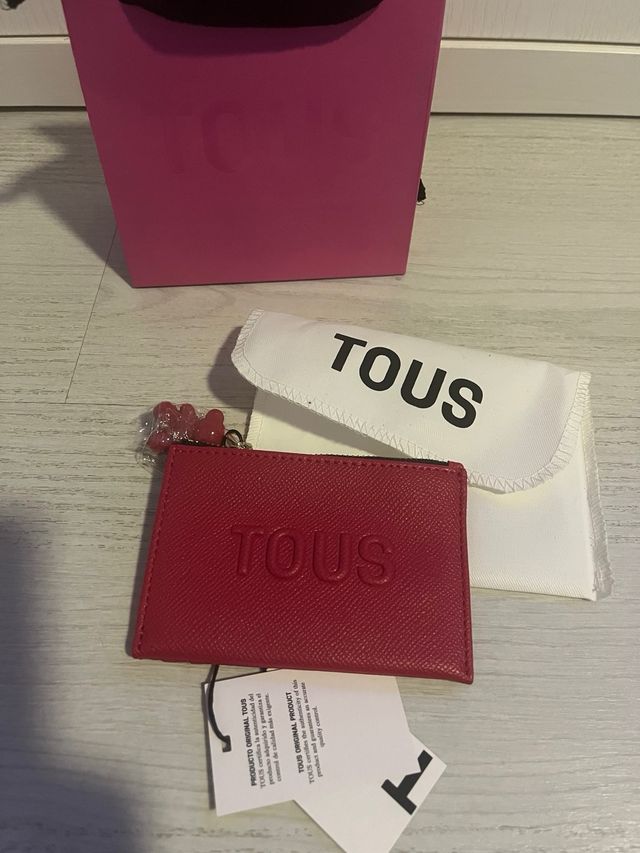 Tarjetero Tous Rojo Nuevo