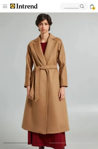 Cappotto cammello Intrend Max Mara