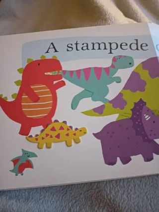 A Stampede of Dinosaurs Picture Fit (Large)