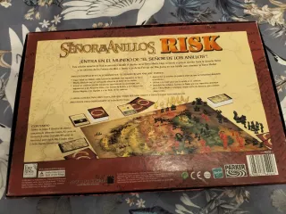 Risk El Señor de los Anillos Juego de Mesa