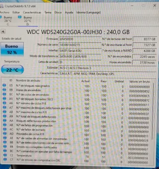 WD Green 240GB SATA SSD Disco Duro