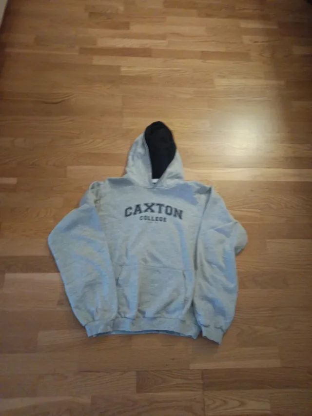 Sudadera Caxton College Talla 16 Gris