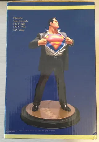 Mini Estatua Superman Forever Alex Ross E.Limitada