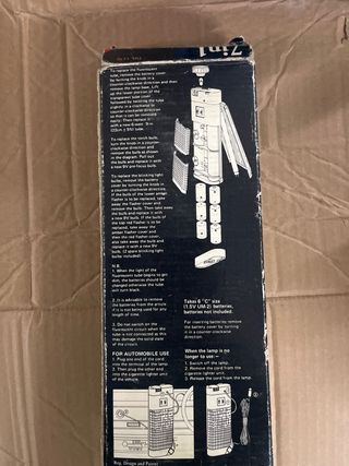 linterna fluorescente 7 en 1 (7-in-1 Fluorescent L