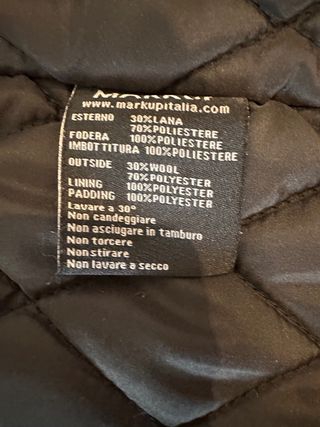 Cappotto Markup Uomo Taglia L