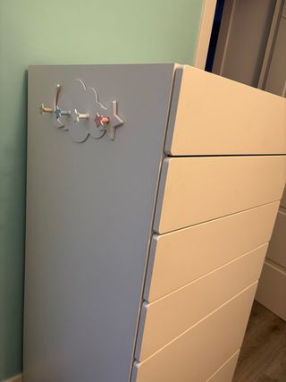 Cómoda IKEA 6 cajones blanca