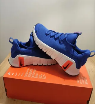 T44 Nike Free Metcon 6 Azul Naranja
