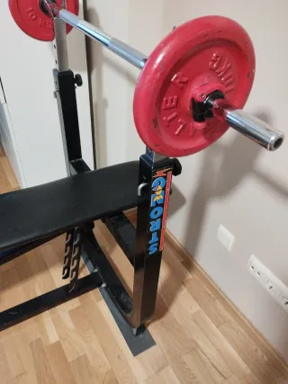 Banco de pesas SOLO 65€.