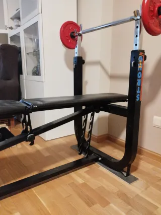 Banco de pesas SOLO 65€.