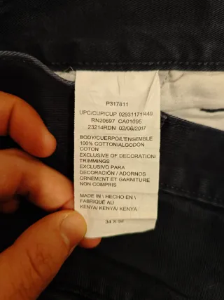 Pantaloni Cargo Dickies Neri Uomo