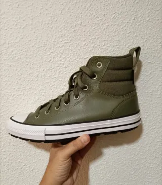T45 Botas Converse All Star Verde Oliva