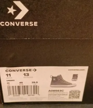 T45 Botas Converse All Star Verde Oliva