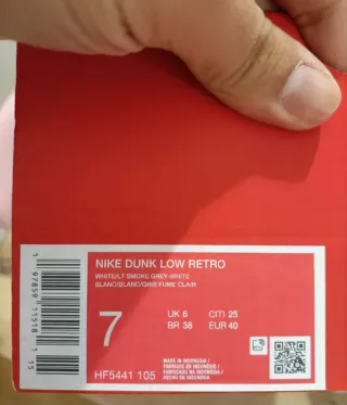 T40 Nike Dunk Low Retro