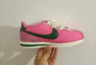 T38 Nike Cortez Rosa y Negro
