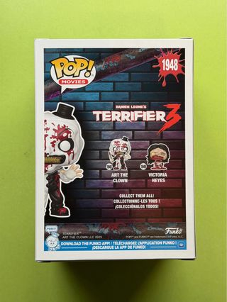 Pack 2 Funko Pop! Art The Clown Terrifier 1948