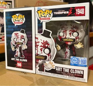 Pack 2 Funko Pop! Art The Clown Terrifier 1948