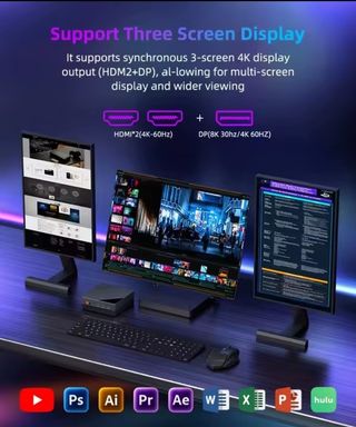 Mini PC Aittact Ryzen 3 5300U 32GB RAM 1TB SSD