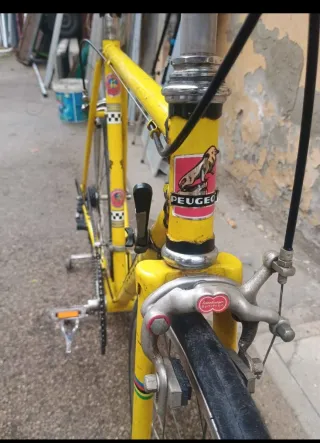 Bici da corsa vintage Peugeot
