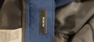 Traje de caballero azul corte juvenil