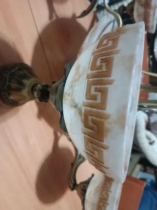 Lámpara de alabastro con 6 tulipas84x60