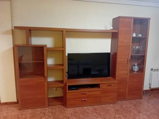 Mueble comedor cerezo 2 vitrinas