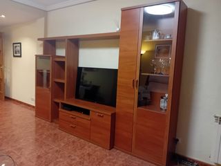 Mueble comedor cerezo 2 vitrinas