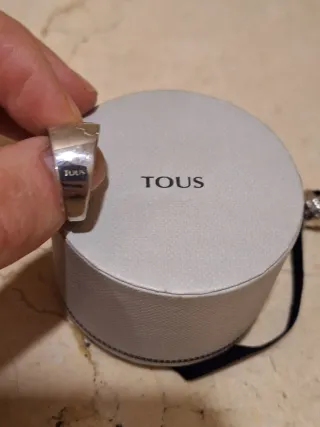 Anillo Tous Plata Nuevo