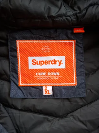 Piumino Superdry Core Down Nero Uomo XXL
