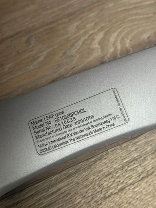 Hamaca bebé rosa Nuna