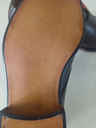 Zapato LG hebilla marrón talla 41