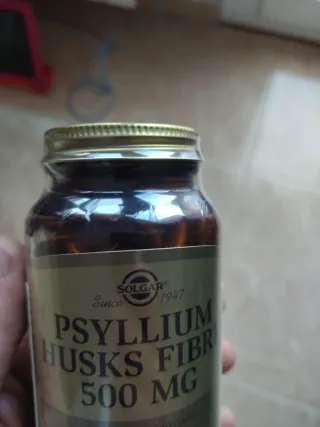 Solgar Cáscara de Psyllium 500 mg