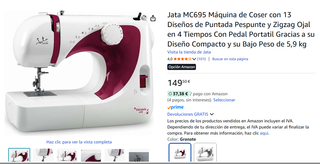 Máquina de Coser Jata MC695
